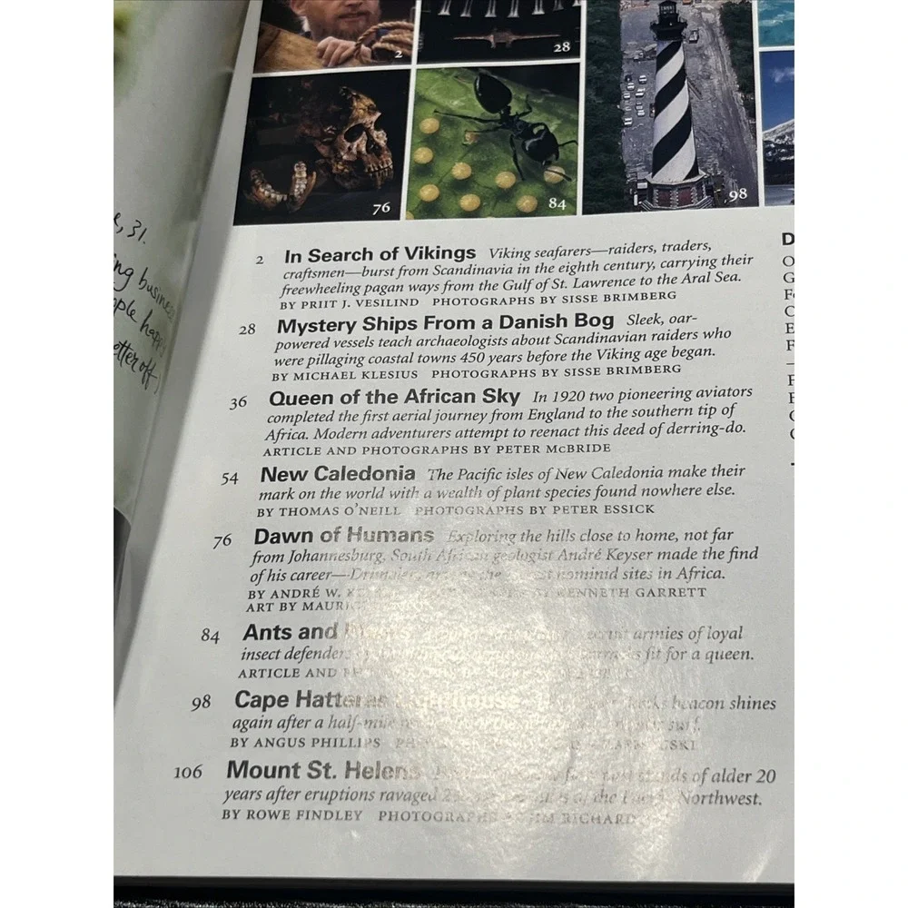 National Geographic‎ May 2000 – In Search of Vikings – Vol. 197 No. 5